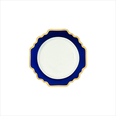 Teller flach 16cm _Sunflower dunkelblau__top